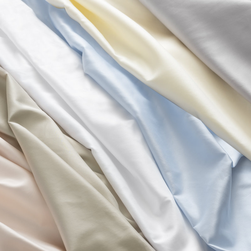 500 Thread Count 100% Cotton Sheet Set, White, Twin
