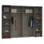 Debarr 4 Door Manufactured Wood Wardrobe-114011905-114011907