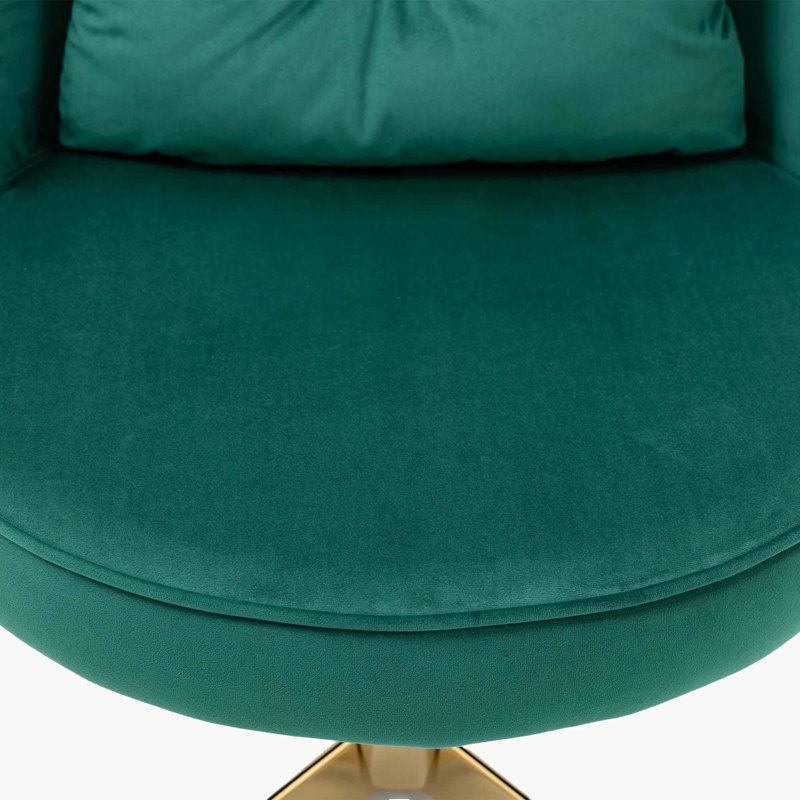 Chaise de bureau Gawronski, Or
