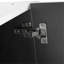 Armoire latérale de salle de bain 12 po, 3 portes à fermeture douce, montage flottant, 12 * 3 (emballage KD)-1150062797