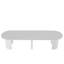 Table de salle à manger extensible pliable, table de cuisine rectangulaire multifonctionnelle extensible