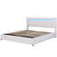 Boyertown Upholstered Faux Leather Lift Up Storage Ottoman Bed-148460388-148460389