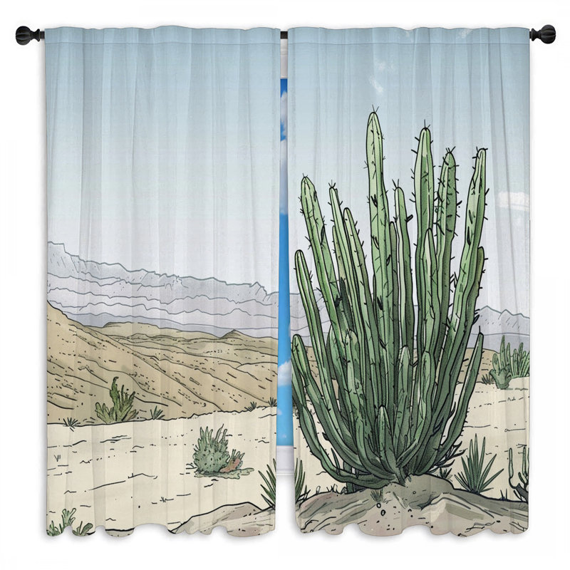 Paire de rideaux obscurcissant en polyester Nesim, L 56 po x L 78 po