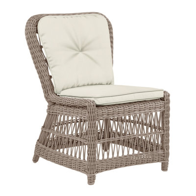 Southampton Patio Dining Side Chair with Cushion (Set of 2)