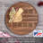 CounterArt Tribal Pattern Wood Lazy Susan Turntable