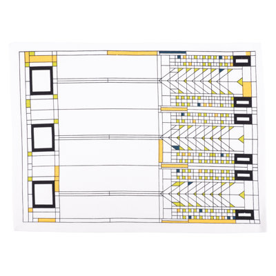 Tree Of Life 100% Cotton Geometric Rectangle