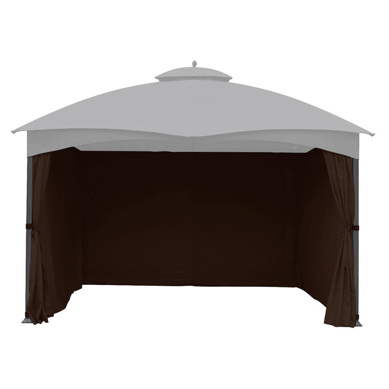 Panneau latéral d'intimité Universal, Brun