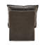 Fauteuil pivotant en chenille gris foncé pour fauteuil confortable pivotant à 360 degrés-118033989