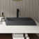 CASAINC Maple 18.5'' Concrete Rectangular Bathroom Sink