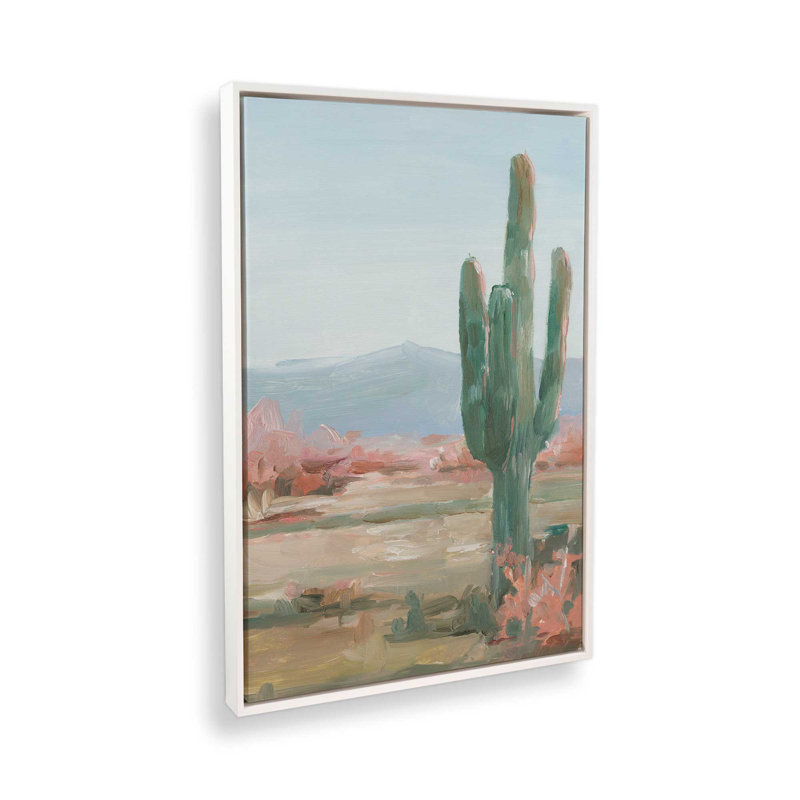 «Timeless Saguaro Cactus II», H 18,75 po x l 12,75 po, Blanc opaque