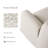Nuvora 87" Deep Seat Upholstered Skirted Sofa, High-Resilience Foam Slope Arm Coastal Couch, Seats 3 for Living Room-1010566112-1010566141