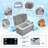 Gaomon 23'' W Freestanding 0.7 Cubic Feet Outdoor Rated Beverage Cooler