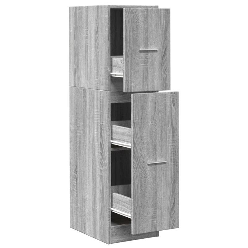 30cm Sideboard, Grey/Sonoma