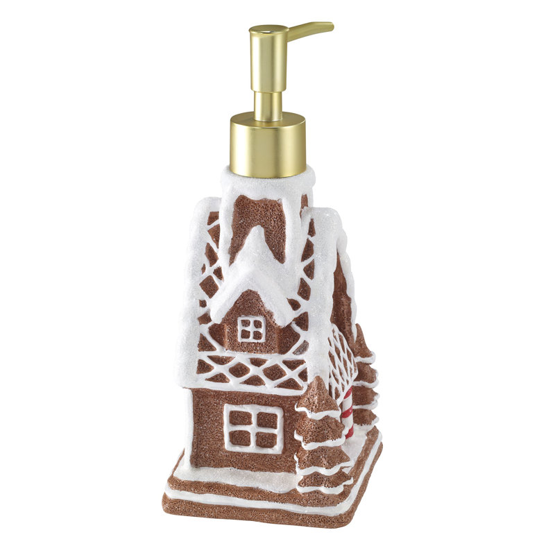 Christmas LP Gingerbread House Lotion Pump