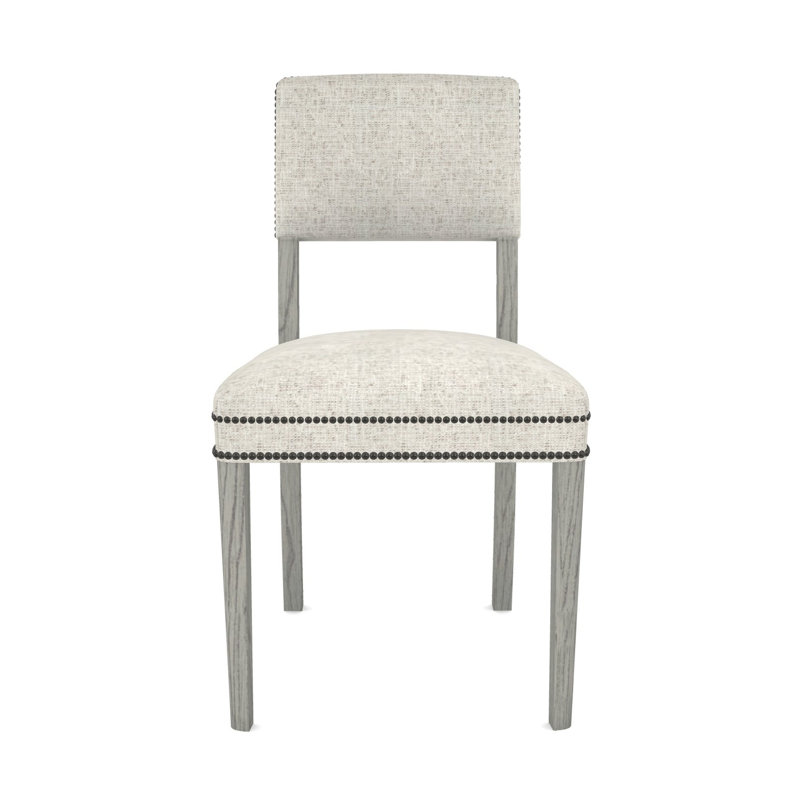 Fauteuil d'appoint Newton, Mélange de polyester et métal Tuck, Gris colombe