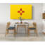Drapeau du Nouveau-Mexique, impression sur toile tendue-867895147
