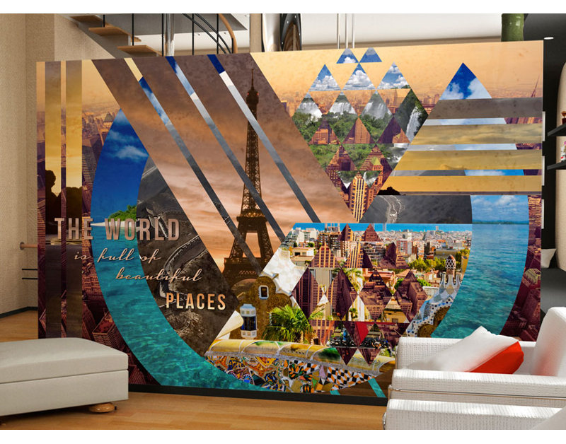 The World... Wallpaper, 300cm x 210cm