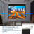 Spectrum Series Electric White Wall/Ceiling Projector Screen-11403225