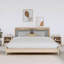 Solid Wood Bedside Table-691374771
