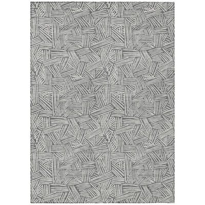 Machine Washable Indoor/Outdoor Chantille ACN2648 Geometric Rug