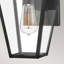 Fatma 36.8cm H Clear Glass Outdoor Wall Lantern-2099054388