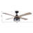 Cassio 52" 4-Blade Ceiling Fan with Remote and Light Kit Included