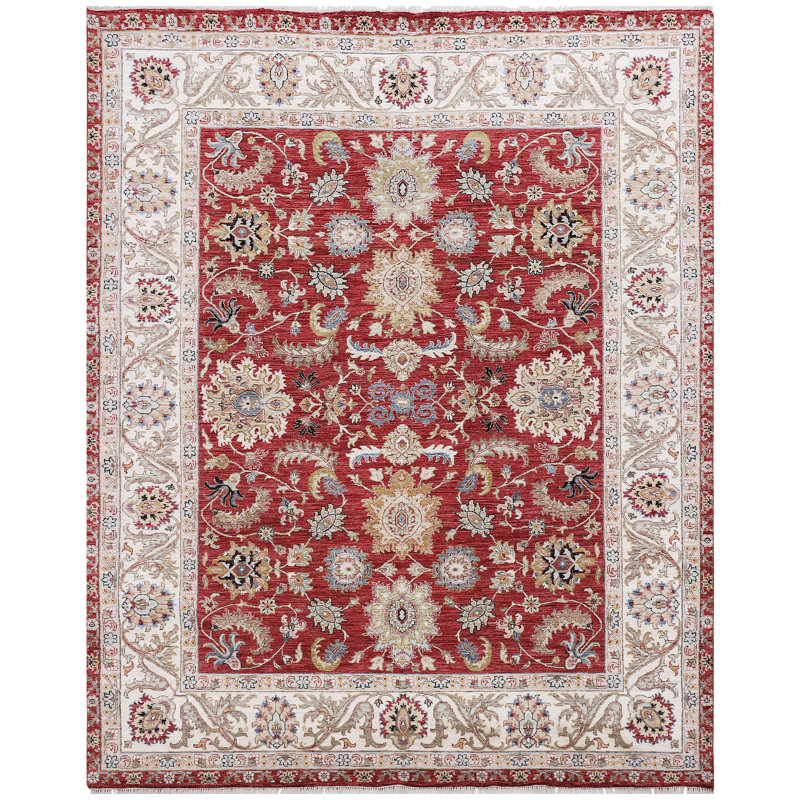 Wool Oriental Area Rug, Rectangle 8' x 10'