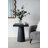 20X20x24" Square Side Table With Pedestal Base-724890643
