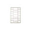 Vsevidof 224cm H x 144cm W Geometric Bookcase