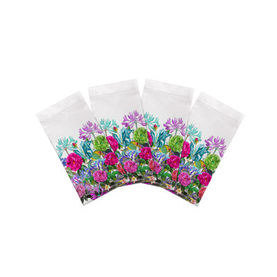 Pistils Large Bouquet Cotton Sateen Dinner Napkins
