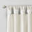 Twist Tab Lined Window Curtain Panel Pair(2 Pcs Window Panels)