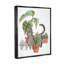 «Grey Cat Pet», terre cuite, maison, plantes, art mural Monstera tropical par June Erica Vess-71354799-71354797