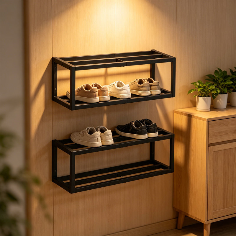 10 Pair Hanging Shoe Organiser