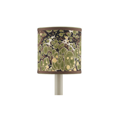 Marble Drum Candelabra Shade