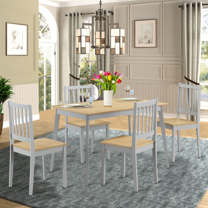 Latitude Run® Aynara 5 - Piece Dining Set & Reviews | Wayfair