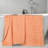 Mika Smart Twist Viscose Cotton Blend Medium Weight Solid Textured Ribbed Bath Sheets-106744538