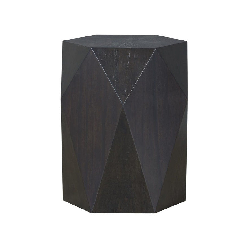Table de bout Clorence, Noir
