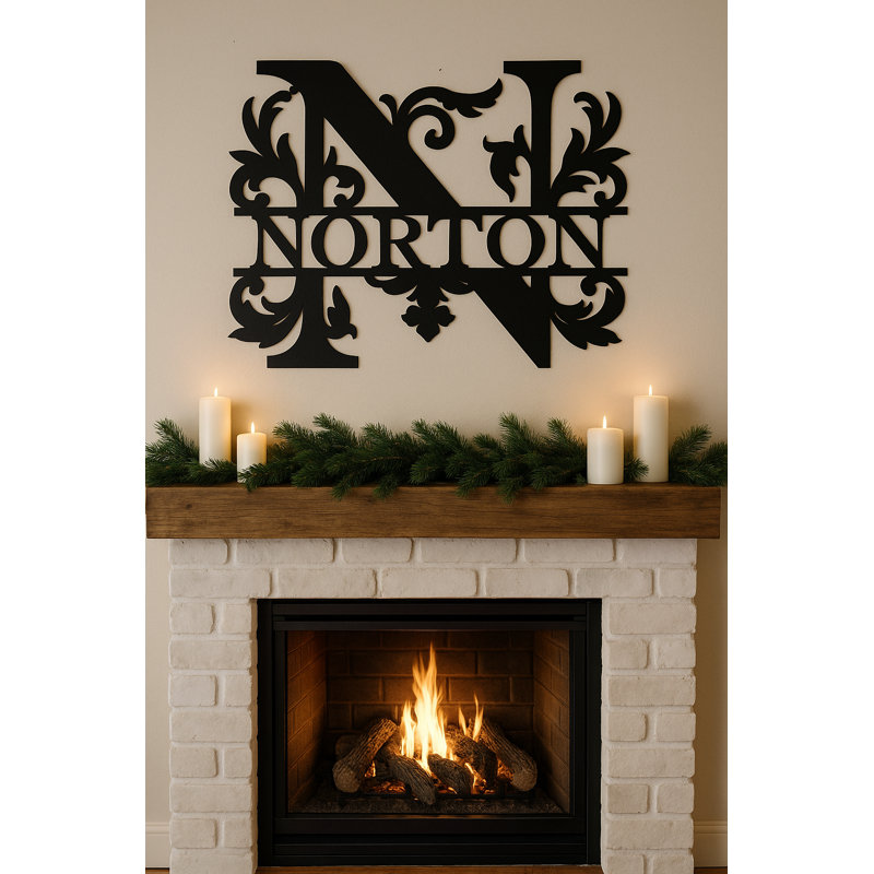 Décoration murale Regal, H 11,5 po x l 11,5 po x P 0,25 po, Acier inoxydable poli