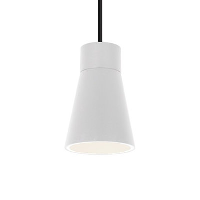 Luminaire suspendu d'extérieur à DEL intégré 1 lumière H 11,75 po Harlowe