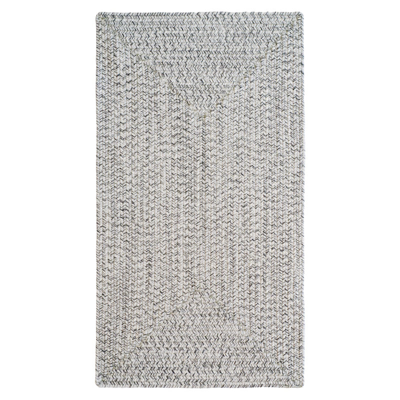 Windall Indoor / Outdoor Rug, Concentric Rectangle 9' 2" x 13' 2"