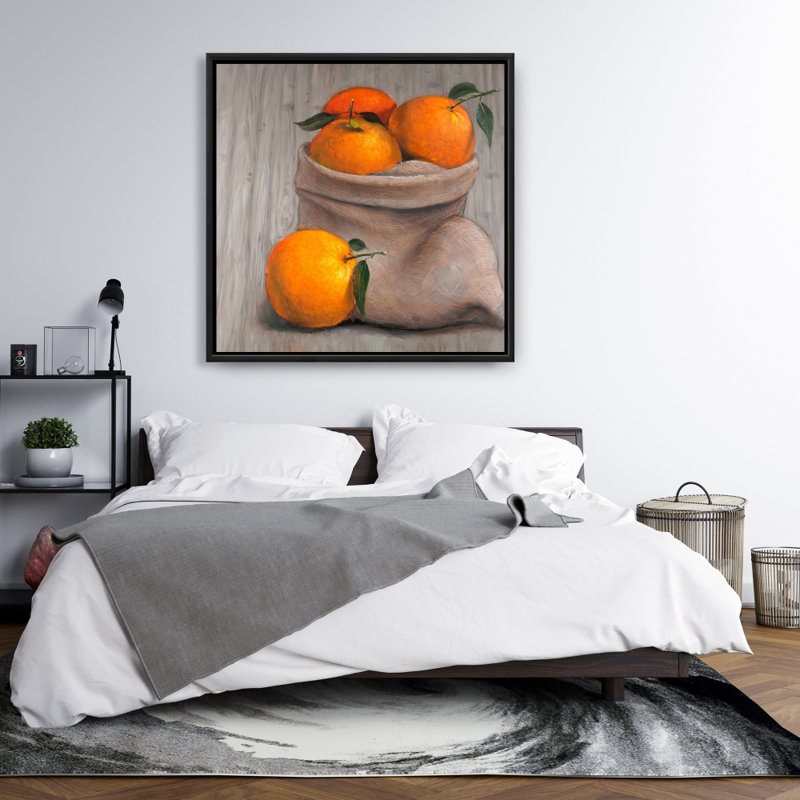 "Sac d'oranges" sur toile