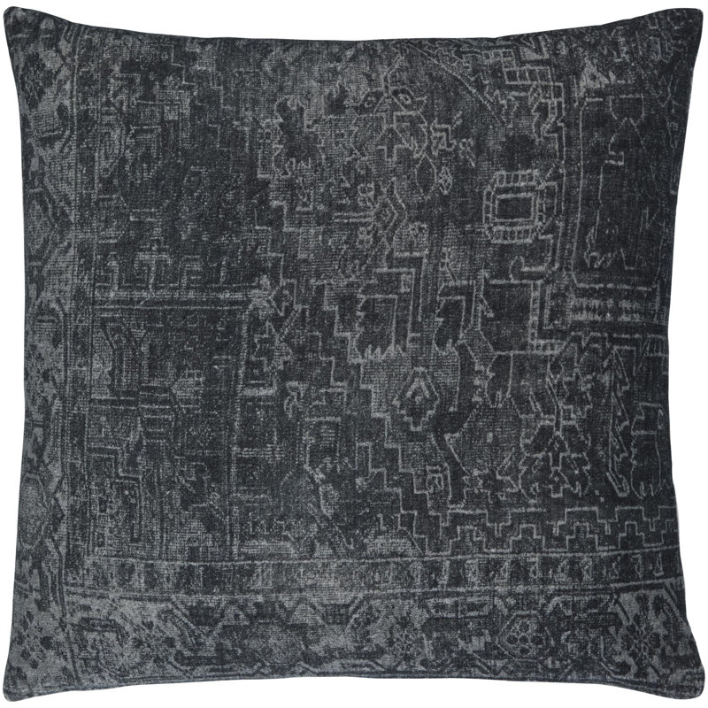 Galey Alix X Livabliss Toole Accent Pillow, Polyester, 18"H x 18"W, Gray