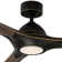 Woody 3 - Blade Outdoor/Indoor Smart Propeller Ceiling Fan with LED Light Kit and Remote Control Included, Works With Alexa and iOS or Android App