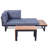 Versatile Weather-Resistant Combination Sofa for Compact Spaces and Various Styles