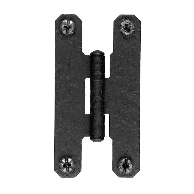 3" Textured Cabinet H Hinge, Pair