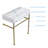 Kichae 16.3'' Ceramic Rectangular Bathroom Sink with Overflow-82280307