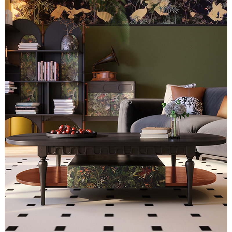 Vintage ash coffee table