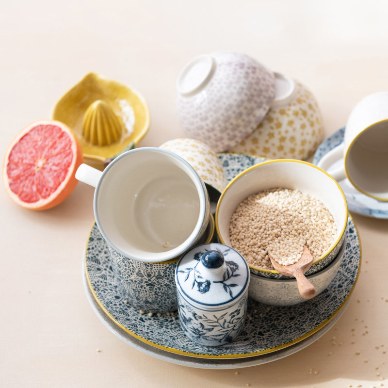 Stoneware Kitchen Canister Set