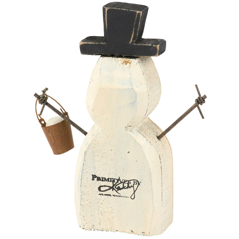  Bucket Snowman Chunky Sitter