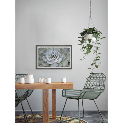 Pink Edges - Single Picture Frame Painting